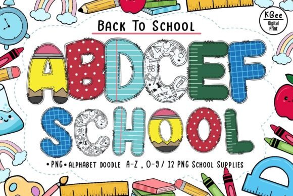Back to School Doodle Alphabet Letters: Your New Secret Weapon