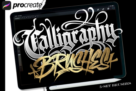 Calligraphy Brush Procreate 2: Bringing Analog Soul to Digital Lettering