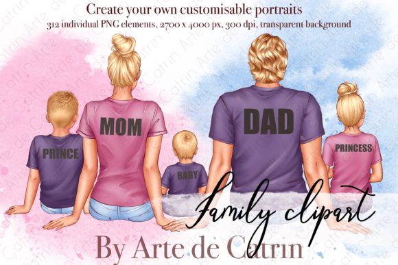 Celebrate Family Bonds with Big Family Creator Clipart