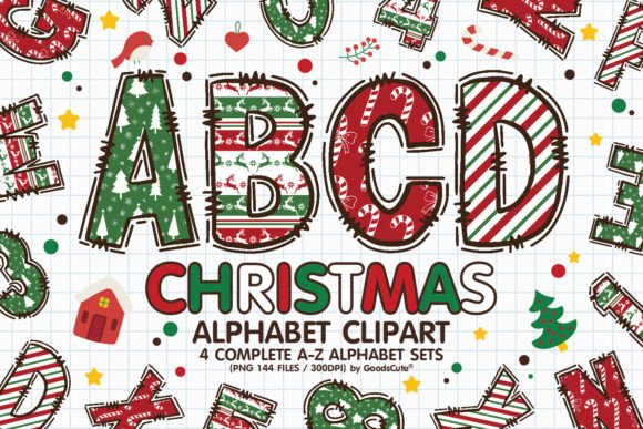 Christmas Alphabet Letters Sublimation: Unlock Festive Design Projects