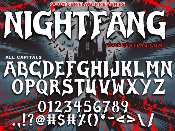 Nightfang: The Bold Typeface for Edgy, Unforgettable Design